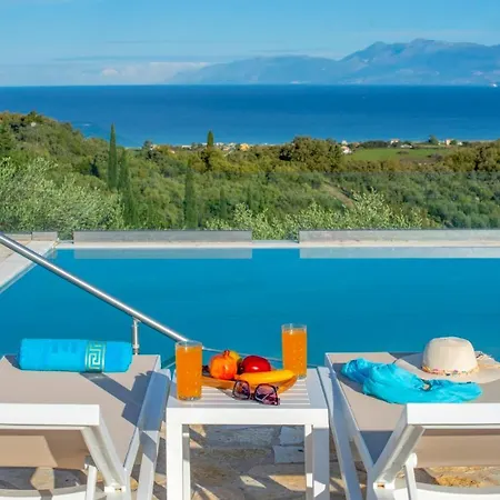 Vasilika Peritheias Sleeps 10 With Pool Air Con And Wifi * Pithos